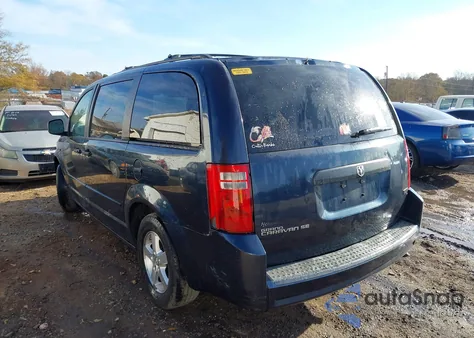 2008 Dodge Grand Caravan Se из США, поврежденный, VIN 1D8HN44H18B127420